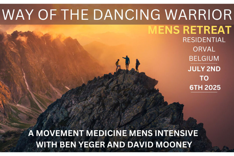 Photo The way of the dancing warrior: men's workshop