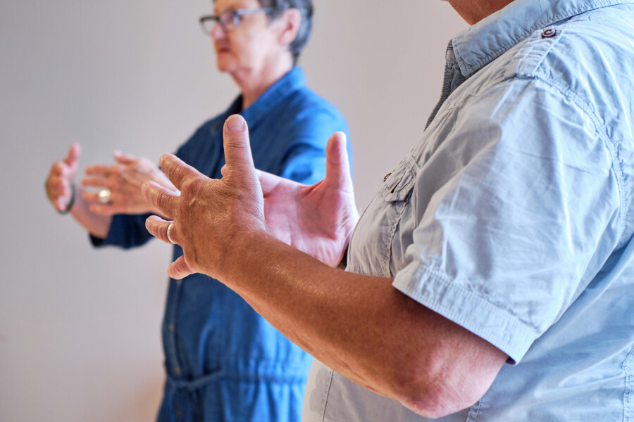 Foto Yiquan gezondheids- en bewegingstraining