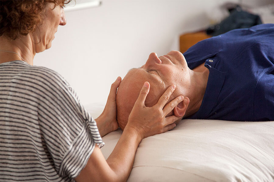 Foto Cranio sacraal therapie 2de jaar (vrijdag)
