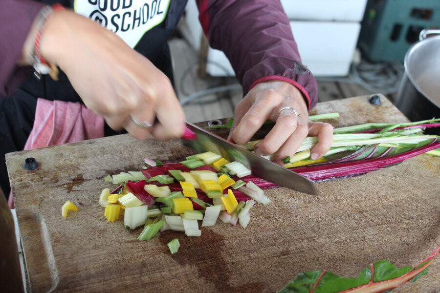 Regenboog op je bord: koken in kleur, vegan kookles Oost West Centrum
