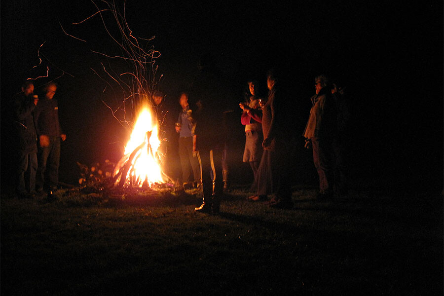 nieuwjaarsfestival, driedaagse in de Ardennen, Oost West Centrum Orval, la ferme du Bois-le-Comte