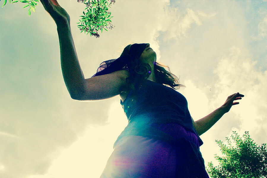 Openlucht trancedans ritueel, cursus Oost West Centrum