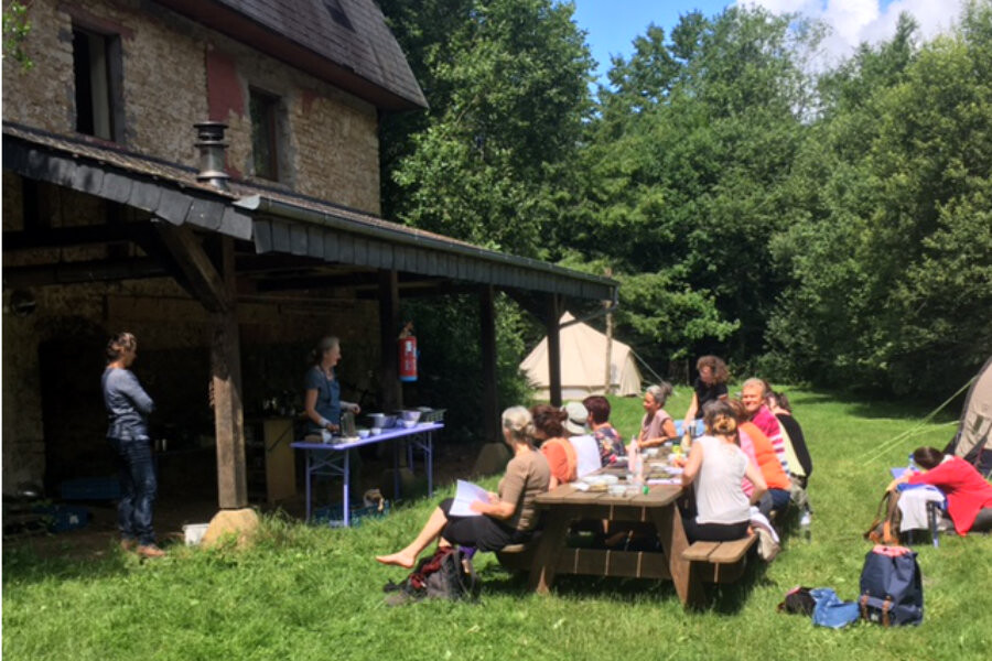 eetbare wilde planten cursus Ardennen, Oost West Centrum Orval