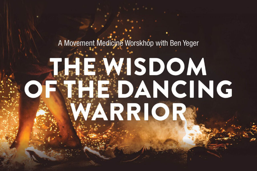 The wisdom of the dancing warrior (movement medicine), workshop in Hasselt, Oost West Centrum