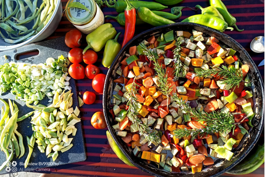 Zomerse salades, vegan kookles in Antwerpen, Oost West Centrum