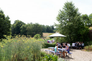 la ferme du Bois-le-Comte, ecologisch centrum in de Ardennen (Orval)