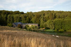 la ferme du Bois-le-Comte, ecologisch centrum in de Ardennen (Orval)