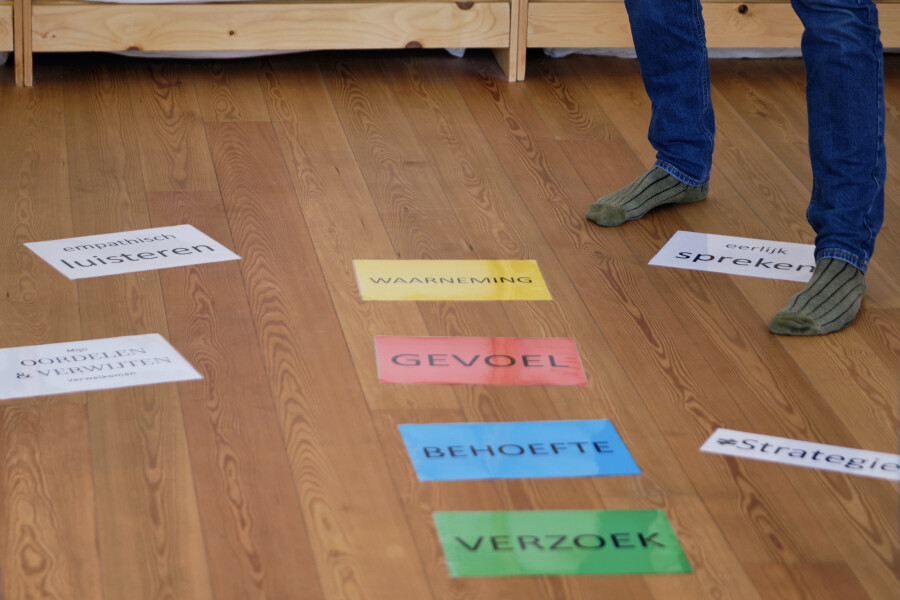 Foto Verbindende communicatie - proefles