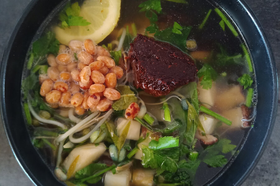 Eten als zenboeddhist, vegan kookcursus Oost West Centrum