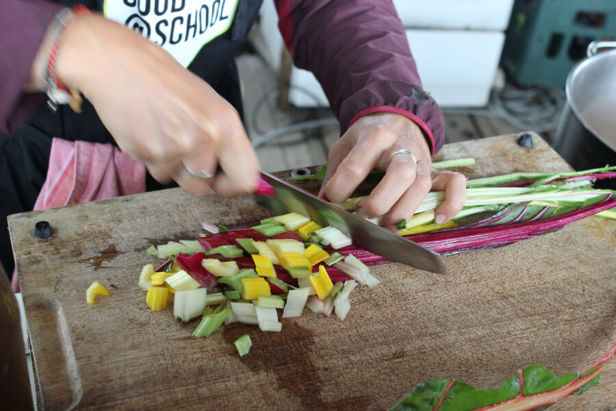 Regenboog op je bord: koken in kleur, vegan kookles Oost West Centrum