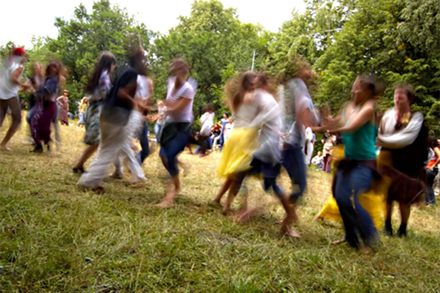 5 ritmes zomer dansweekend, cursus in de Ardennen, Oost West Centrum Orval