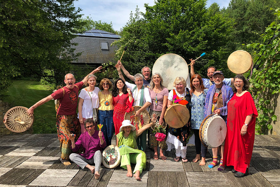 masterclass shamanic transmission, sjamanistische cursus in de Ardennen, Oost West Centrum Orval