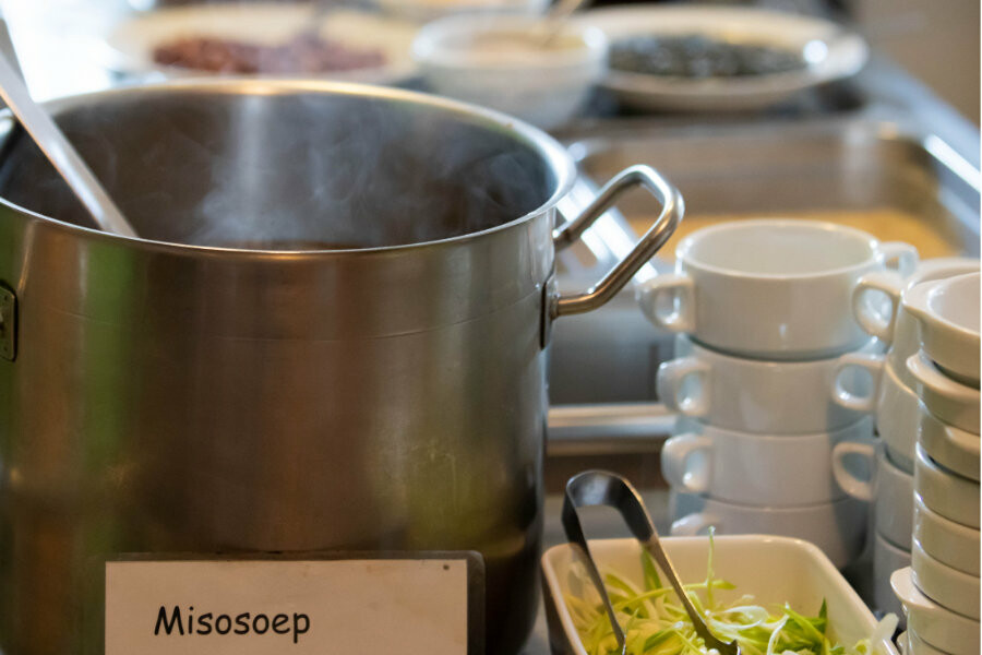 Springplank naar macrobiotiek met soepen, vegan kookles, Oost West Centrum