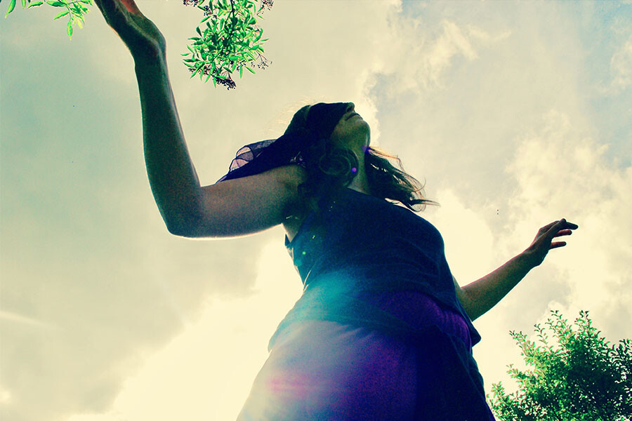 Openlucht trancedans ritueel, cursus Oost West Centrum